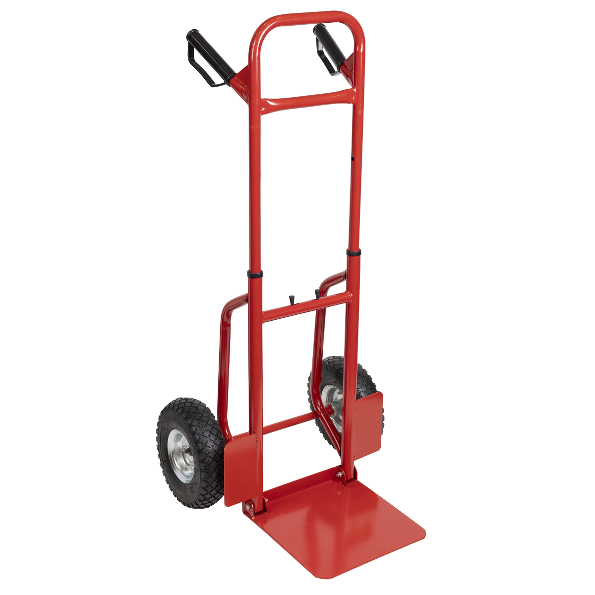 Sealey CST801 Folding Sack Truck with Pneumatic Tyres 200kg Capacity