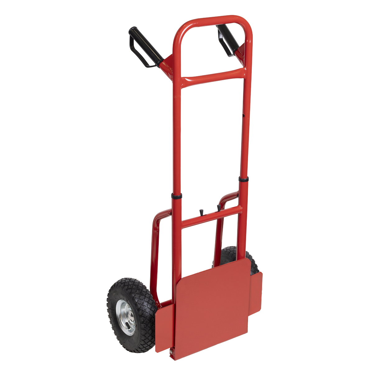 Sealey CST801 Folding Sack Truck with Pneumatic Tyres 200kg Capacity