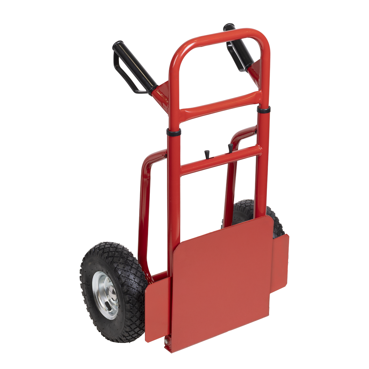 Sealey CST801 Folding Sack Truck with Pneumatic Tyres 200kg Capacity