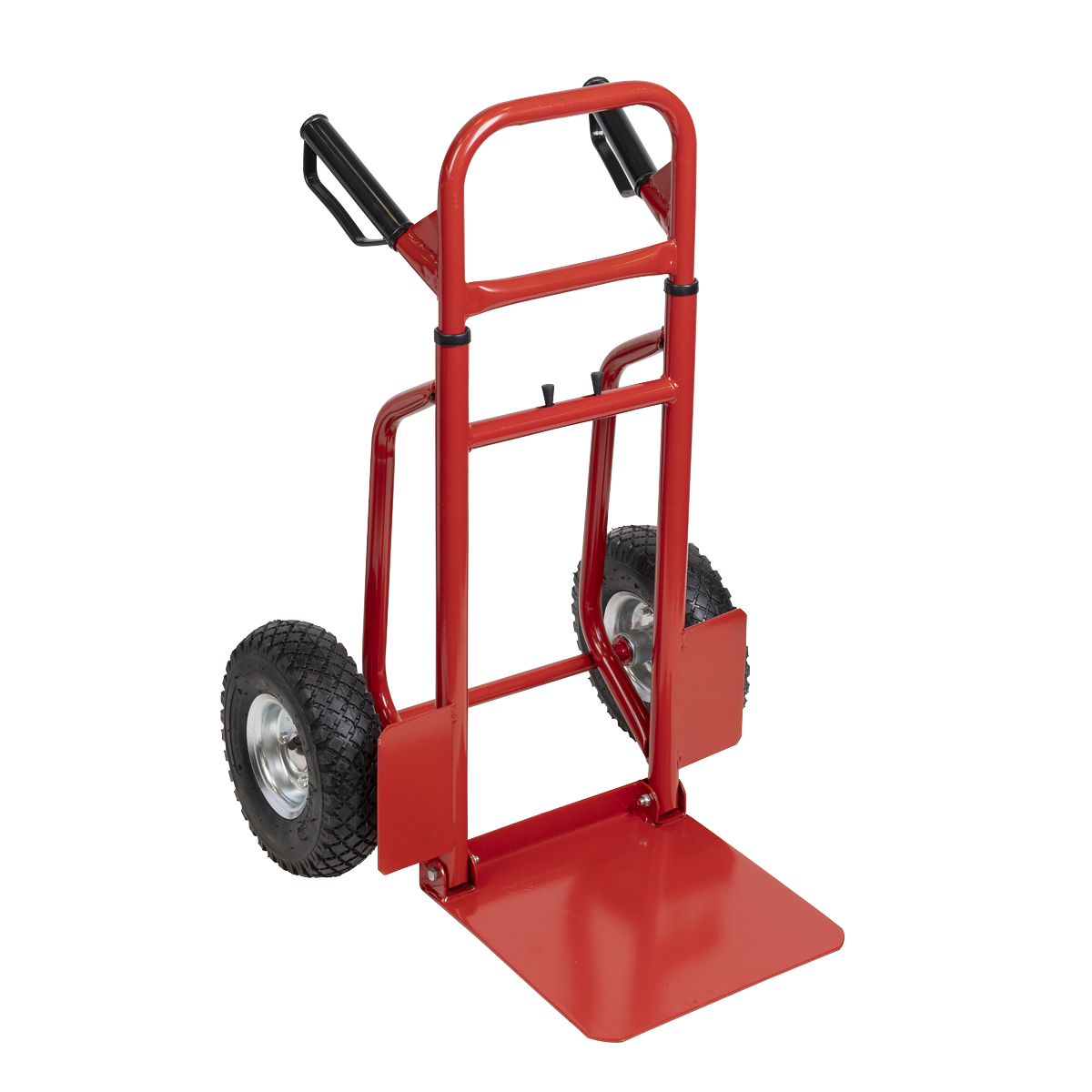 Sealey CST801 Folding Sack Truck with Pneumatic Tyres 200kg Capacity