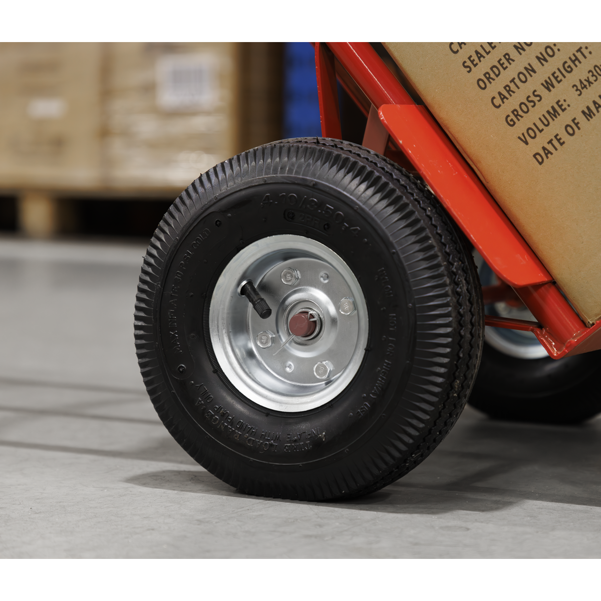 Sealey CST986 Sack Truck with Pneumatic Tyres 200kg Capacity