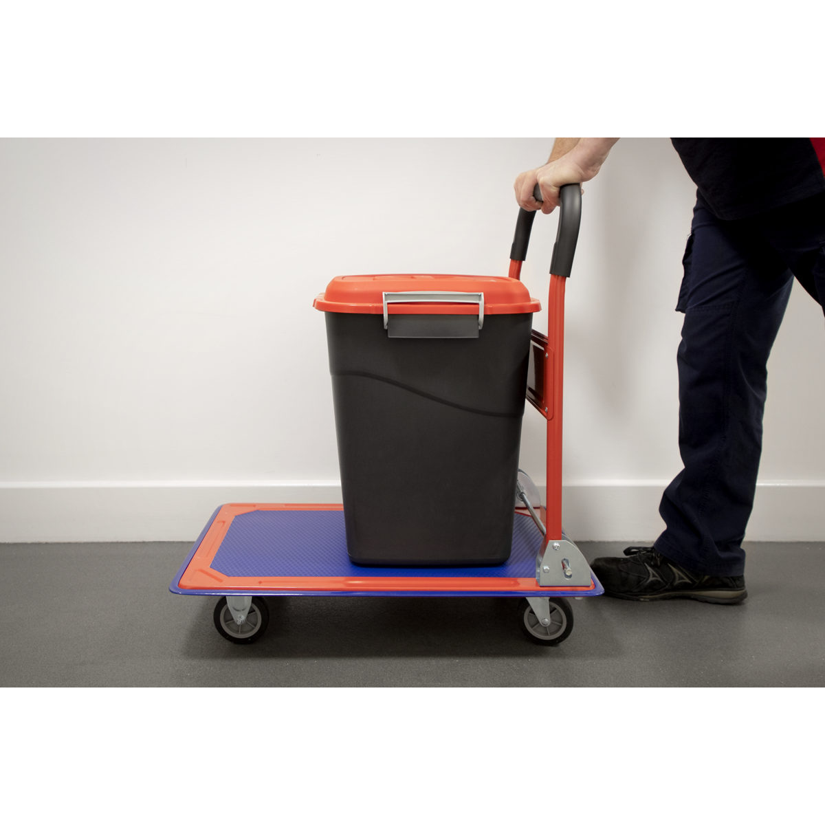 Sealey CST991 Folding Platform Truck 150kg Capacity