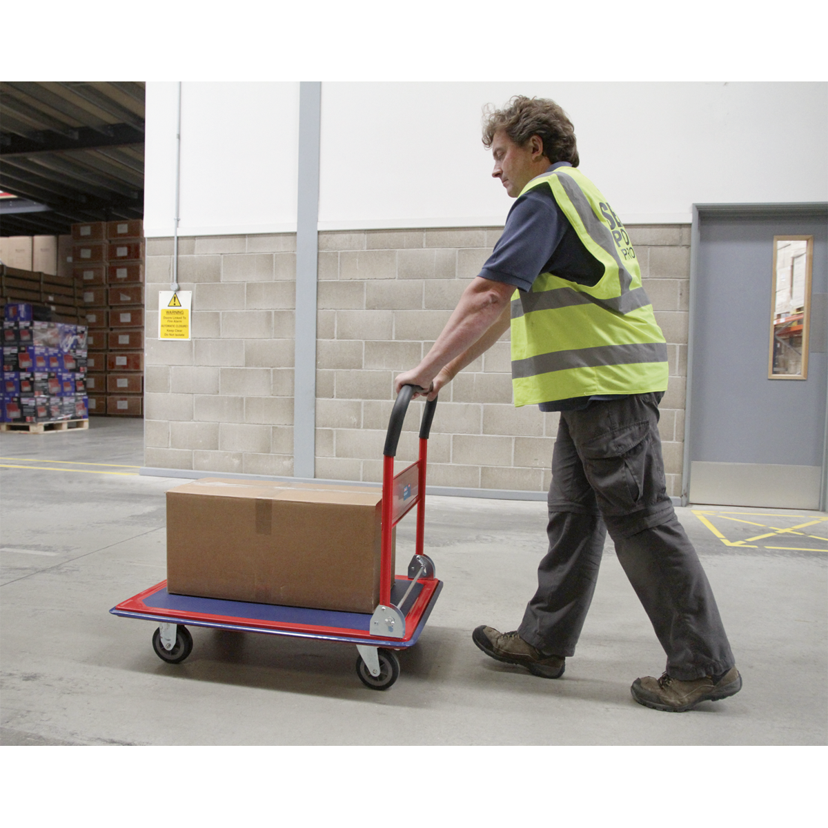 Sealey CST992 Folding Platform Truck 300kg Capacity