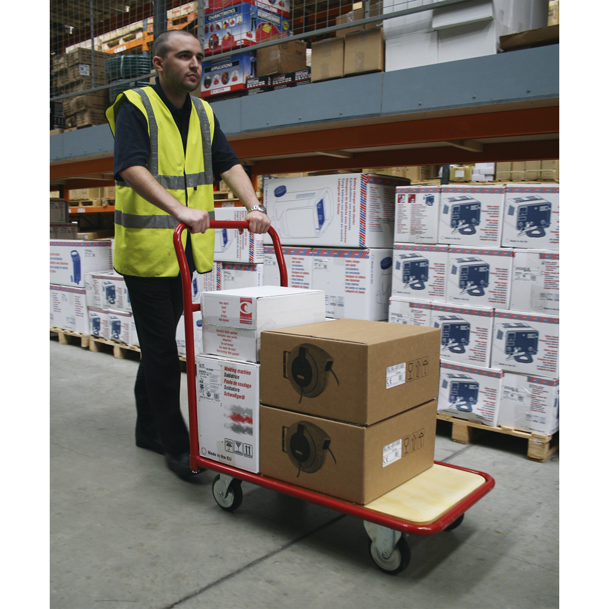Sealey CST993 Heavy-Duty Platform Truck 250kg Capacity