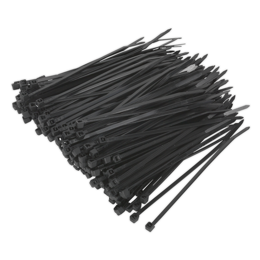 Sealey CT10025P200 Cable Tie 100 x 2.5mm, Black - Pack of 200