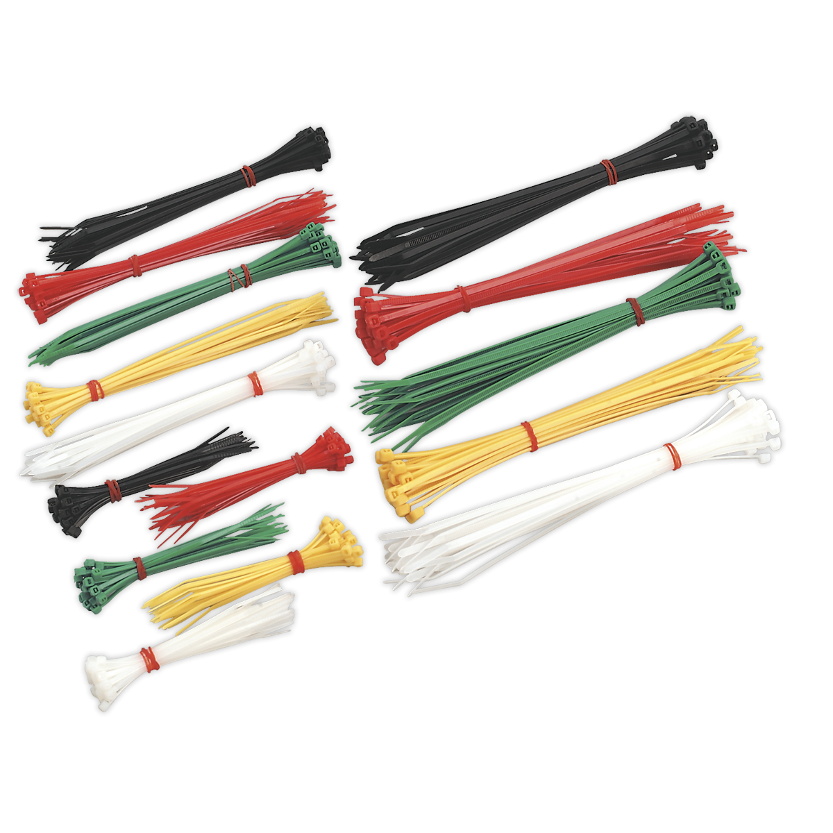Sealey CT375 Cable Tie Assortment - Pack of 375