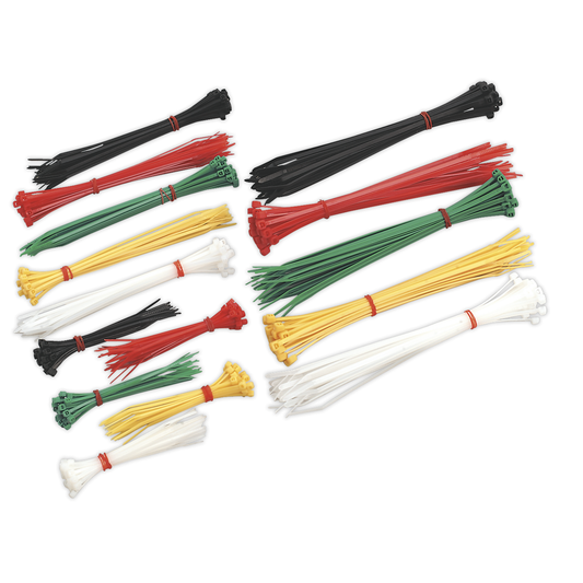 Sealey CT375 Cable Tie Assortment - Pack of 375