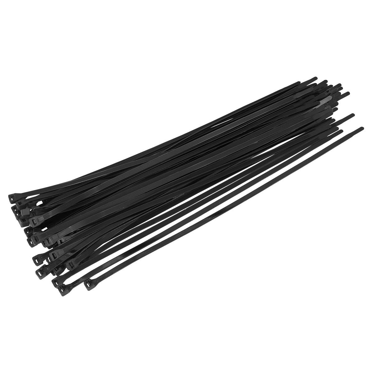 Sealey CT45076P50 Cable Tie 450 x 7.6mm, Black - Pack of 50