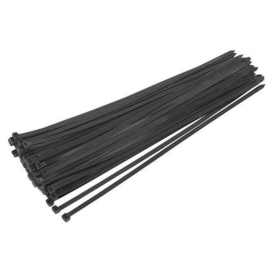 Sealey CT65012P50 Cable Tie 650 x 12mm, Black - Pack of 50
