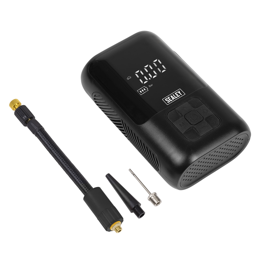 Sealey CTI130 Tyre Inflator & Power Bank with Worklight Rechargeable