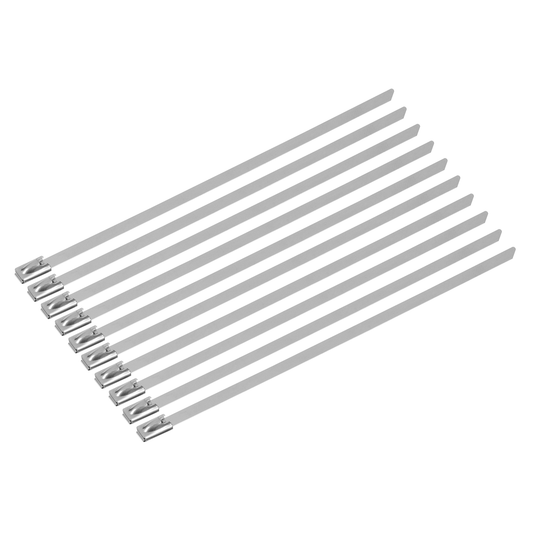 Sealey CTSS150 Stainless Steel Cable Tie 150mm x 4.6mm - Pack of 100