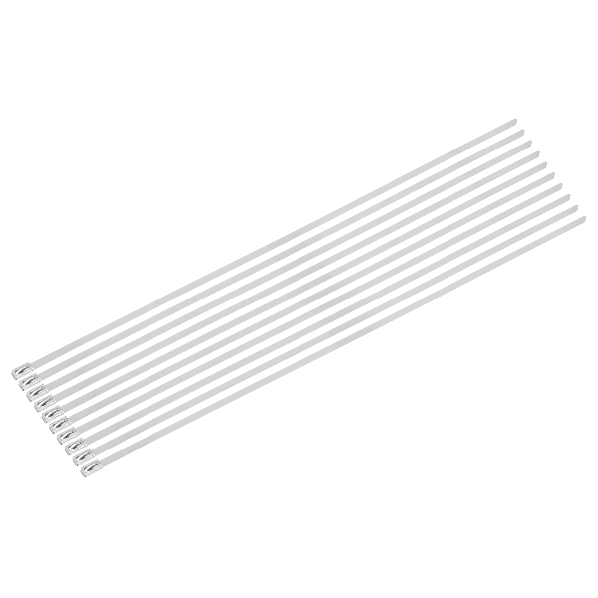 Sealey CTSS300 Stainless Steel Cable Tie 300mm x 4.6mm - Pack of 100