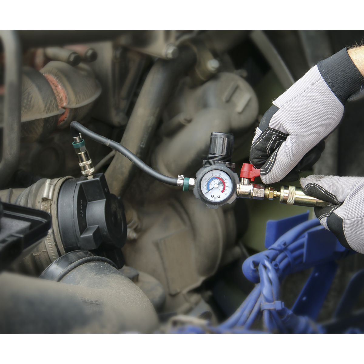 Sealey CV2030 Turbo System Leakage Tester for Commercial Vehicles