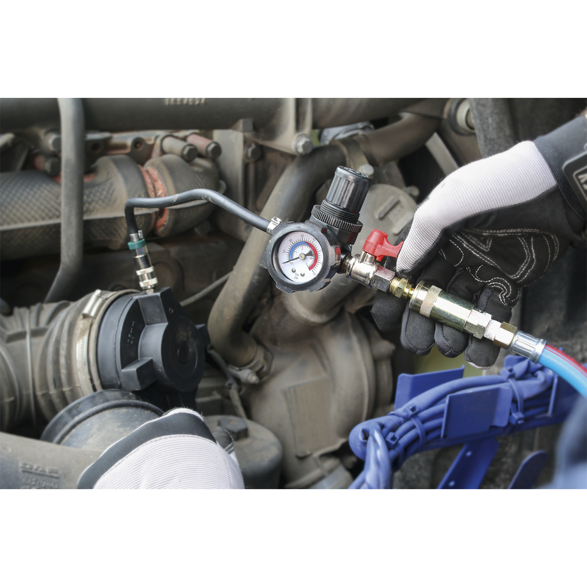 Sealey CV2030 Turbo System Leakage Tester for Commercial Vehicles