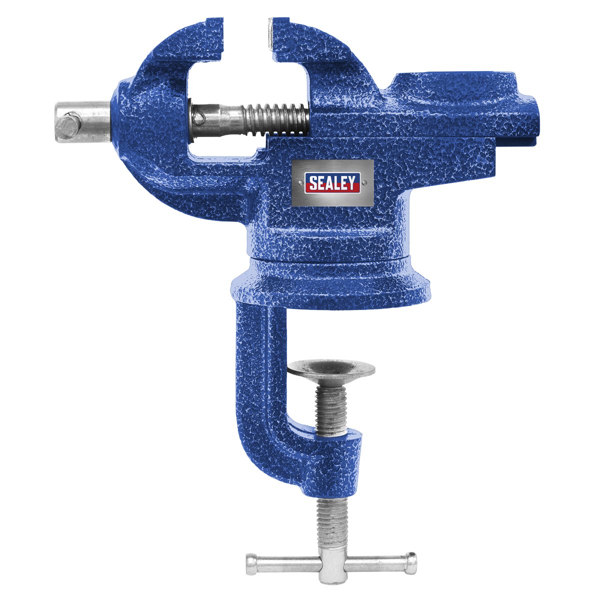 Sealey CV50 Portable Bench & Table Vice with 360° Swivel Base 50mm