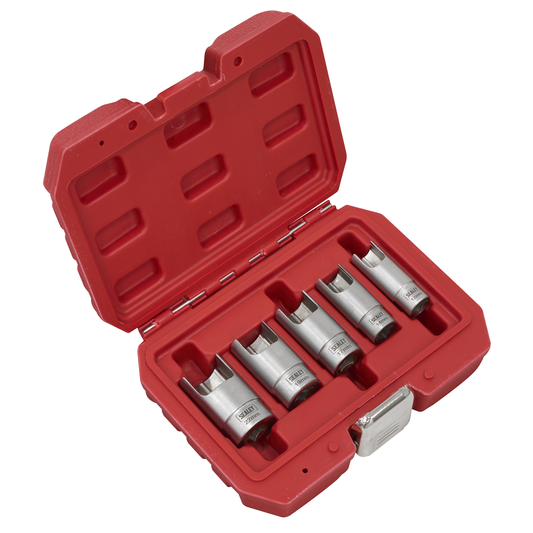 Sealey CV601 Elbow Connector Socket Set 3/8"Sq Drive 5pc