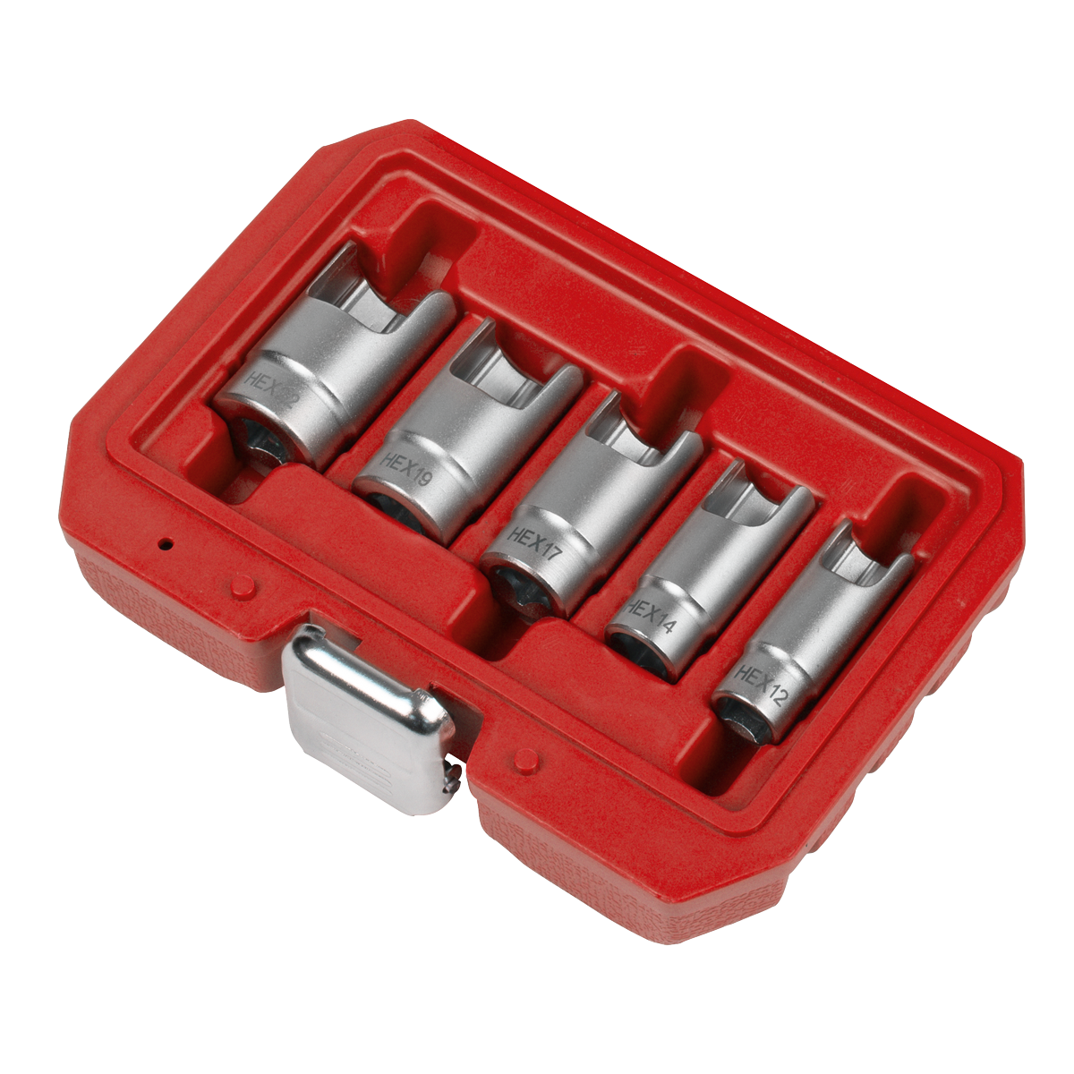 Sealey CV601 Elbow Connector Socket Set 3/8"Sq Drive 5pc