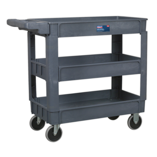 Sealey CX203 Composite Heavy-Duty Trolley 3-Level