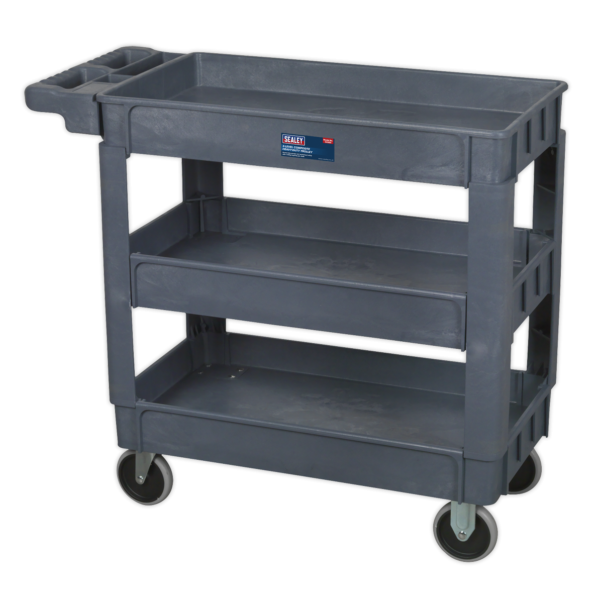 Sealey CX203 Composite Heavy-Duty Trolley 3-Level