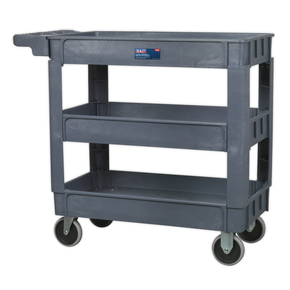 Sealey CX203 Composite Heavy-Duty Trolley 3-Level