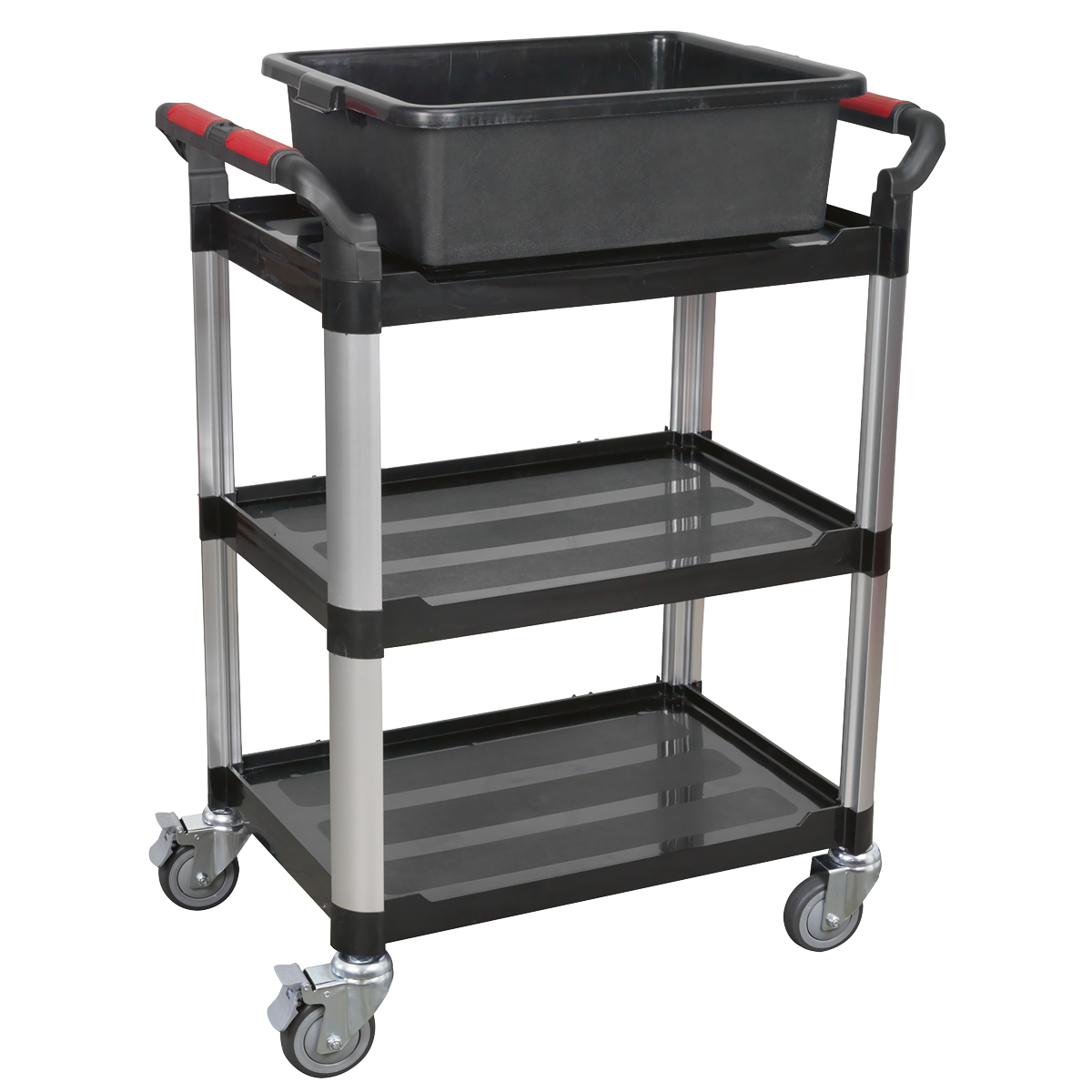 Sealey CX309 Composite Workshop Trolley 3-Level/3 Wall