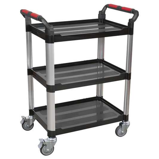 Sealey CX309 Composite Workshop Trolley 3-Level/3 Wall