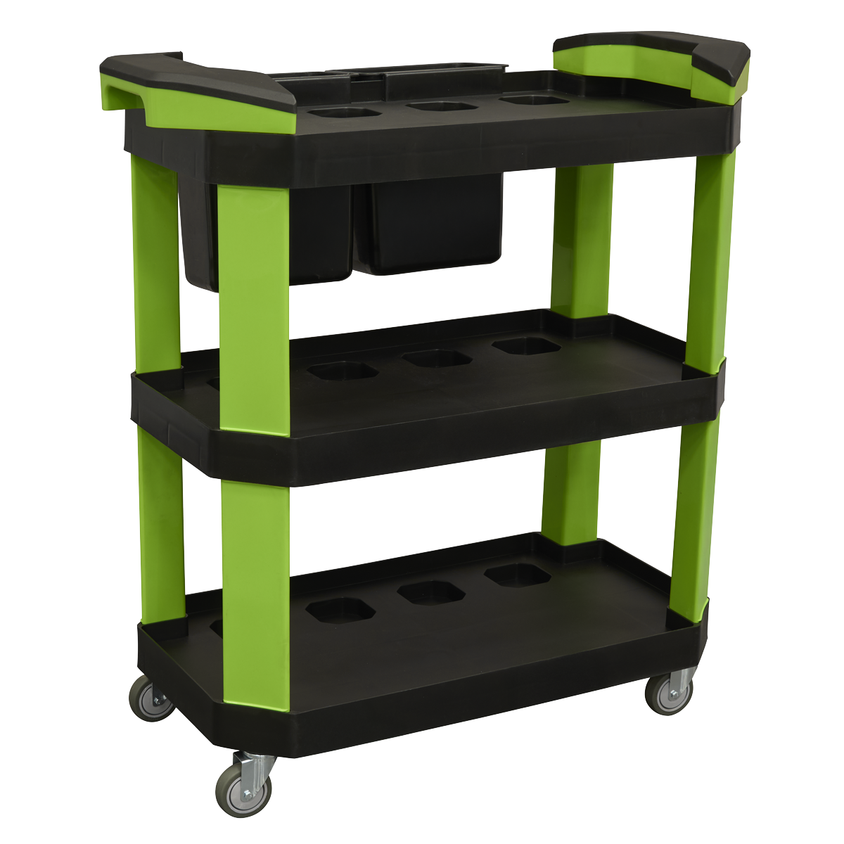 Sealey CX315 Workshop Detailing Trolley with Storage 3-level