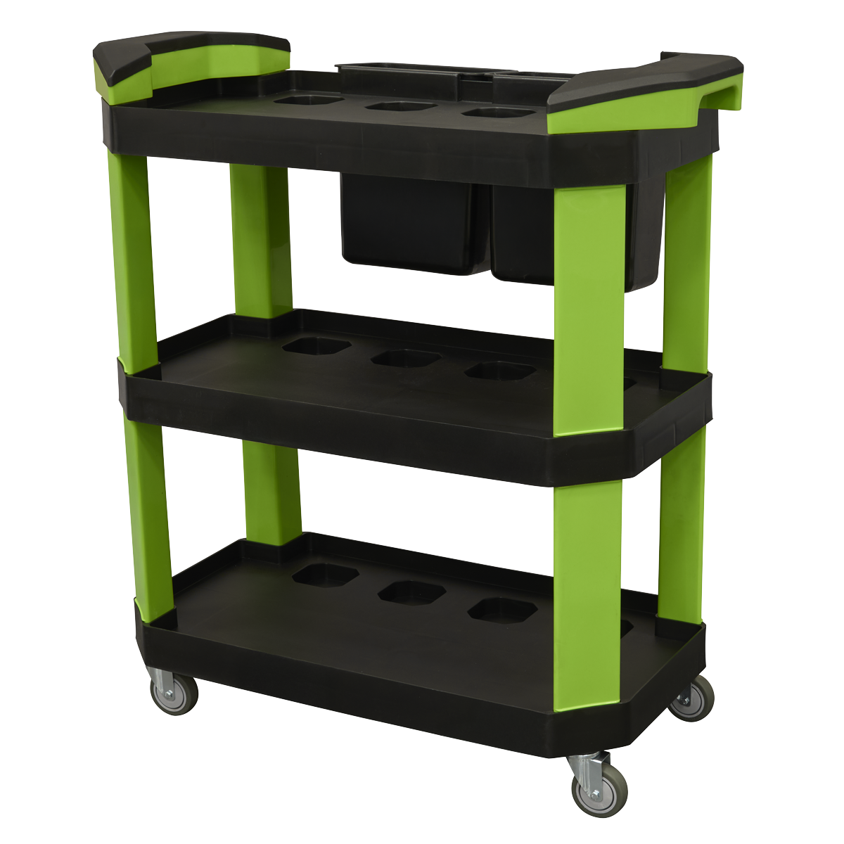 Sealey CX315 Workshop Detailing Trolley with Storage 3-level