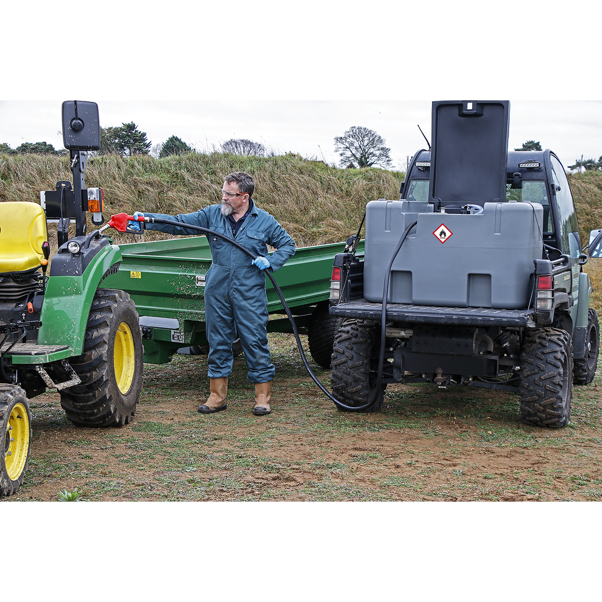 Sealey D400T Portable Diesel Tank 400L 12V