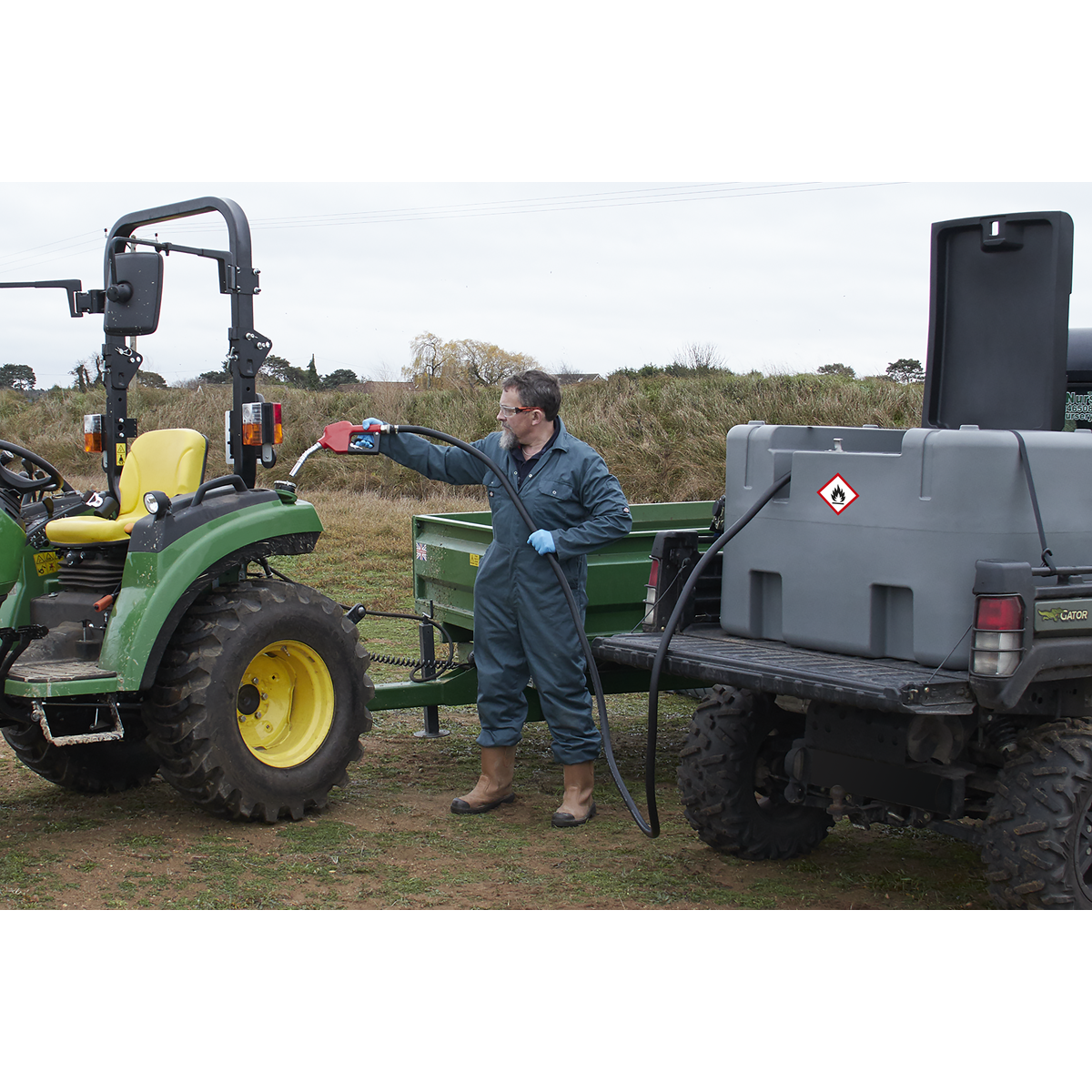 Sealey D400T Portable Diesel Tank 400L 12V