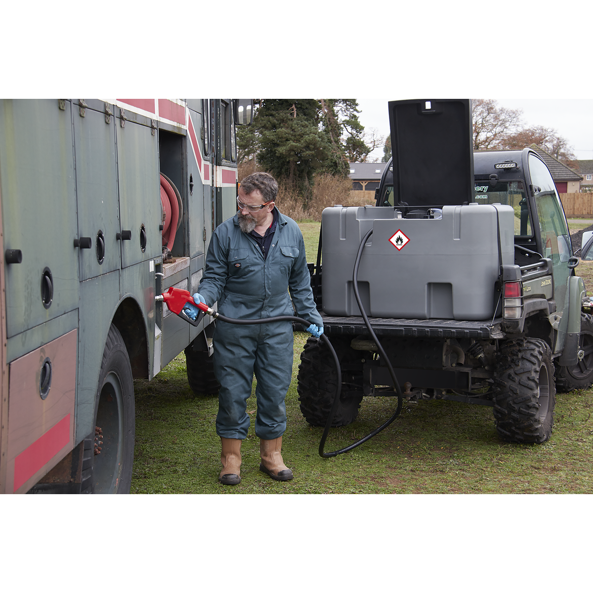 Sealey D400T Portable Diesel Tank 400L 12V