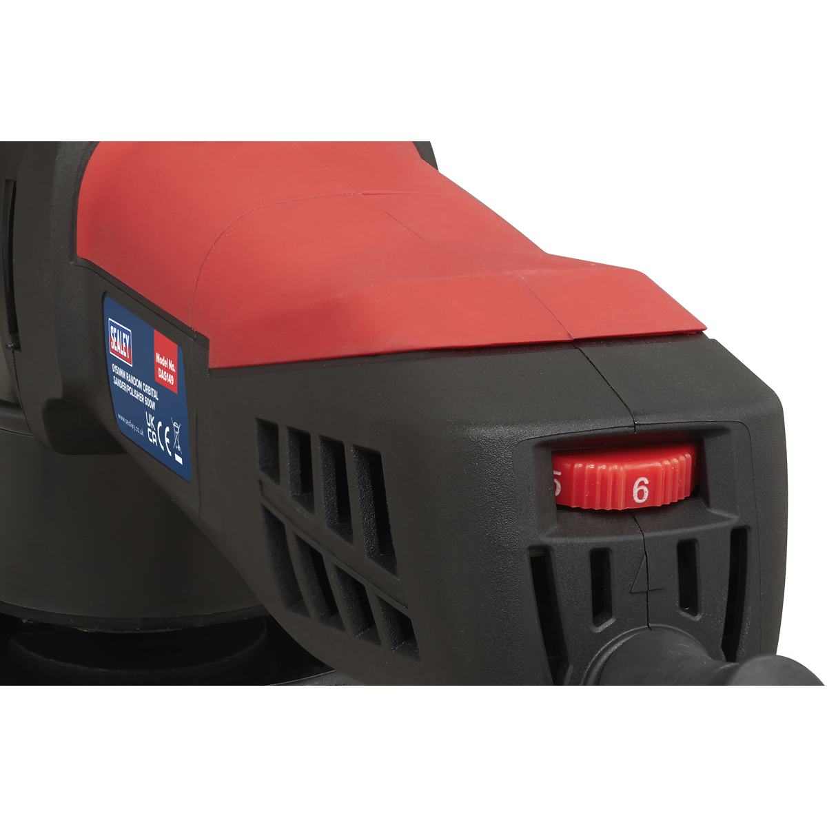Sealey DAS149 150mm Dual Action Variable Speed Sander/Polisher 600W/230V