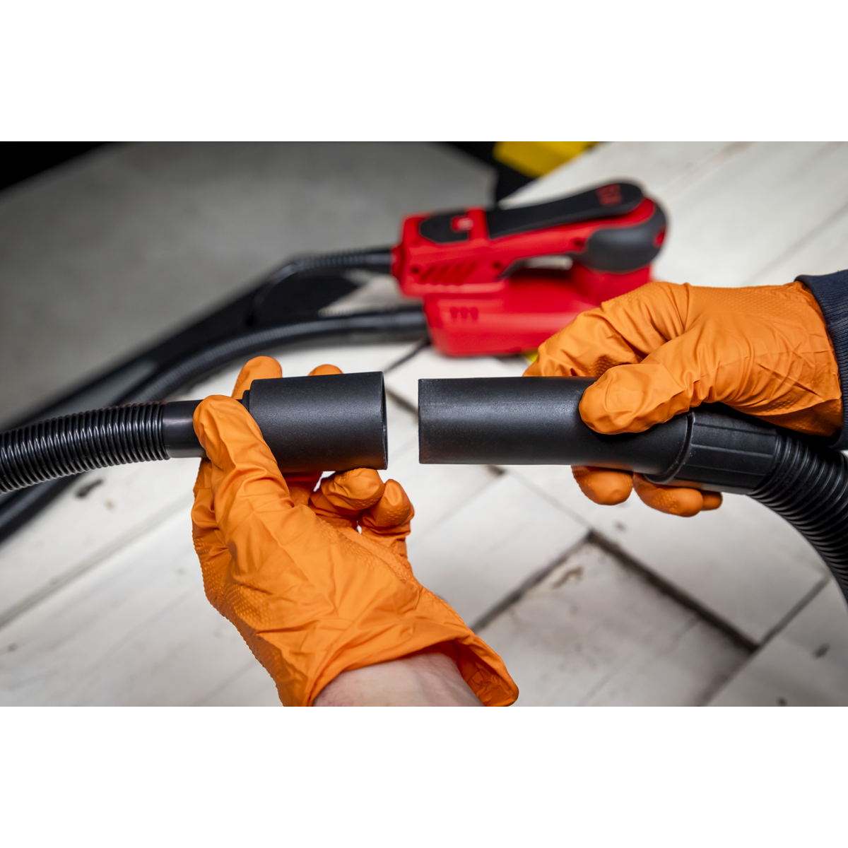 Sealey DAS150PS 150mm Dual Action Variable Speed Palm Sander 350W/230V