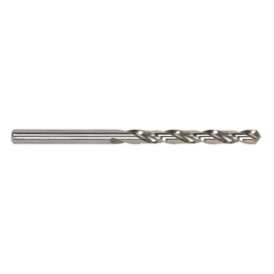 Sealey DB030FG HSS Fully Ground Drill Bit 3mm - Pack of 10