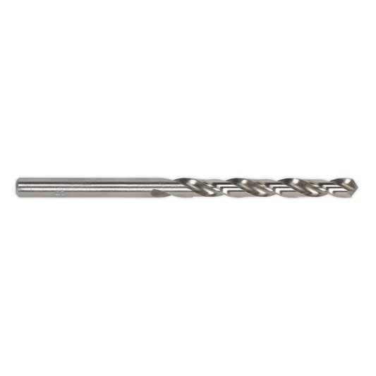 Sealey DB040FG HSS Fully Ground Drill Bit 4mm - Pack of 10