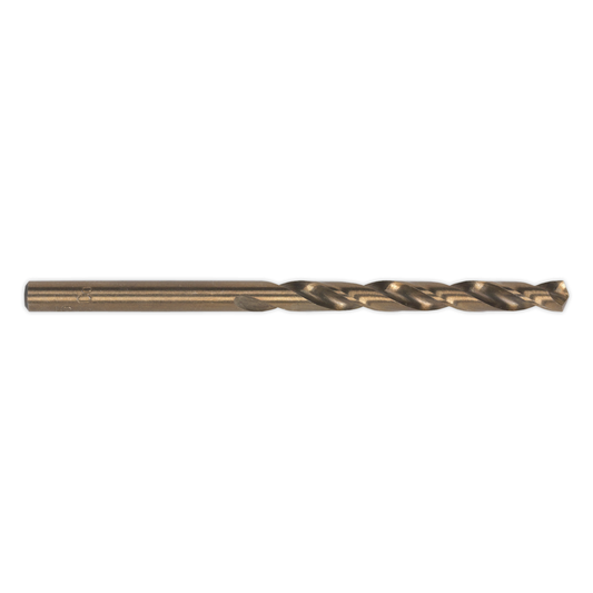 Sealey DBI14CB Imperial HSS Cobalt Fully Ground Drill Bit 1/4" - Pack of 10