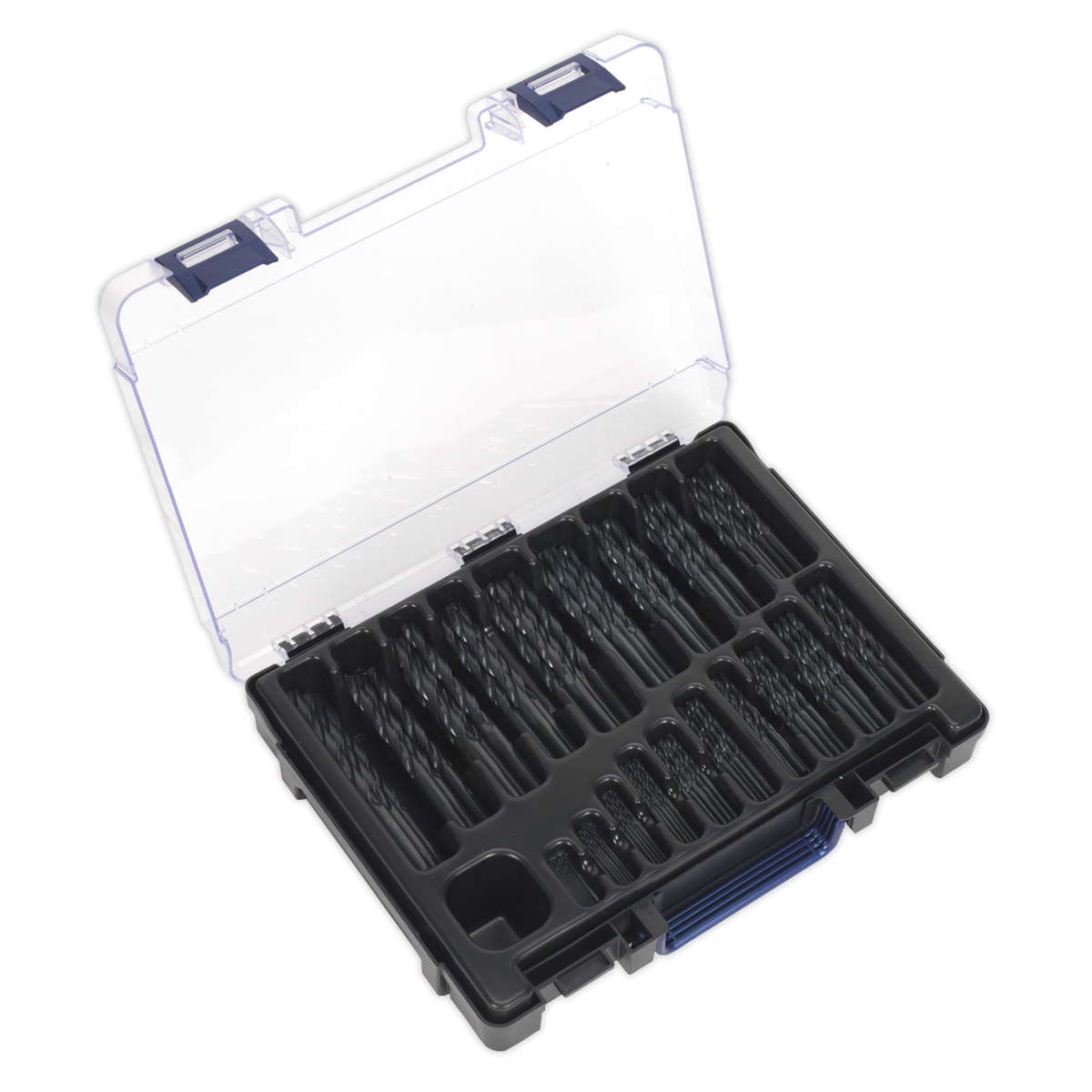 Sealey DBS170RF HSS Roll Forged Drill Bit Assortment 1-10mm 170pc