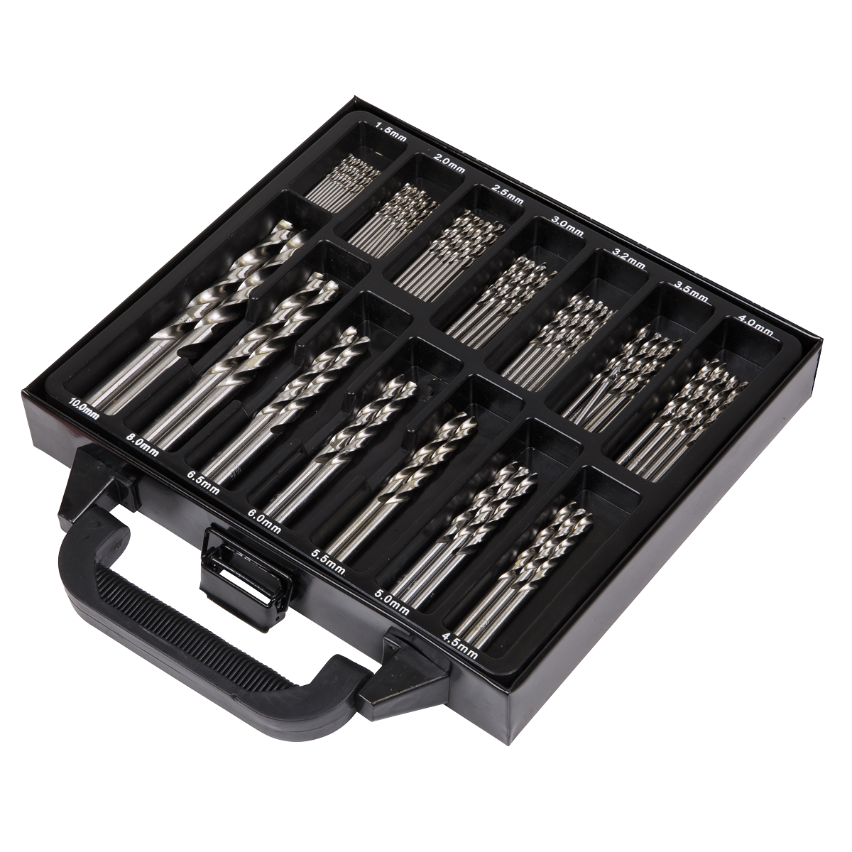 Sealey DBS99FG HSS Fully Ground Drill Bit Set 99pc