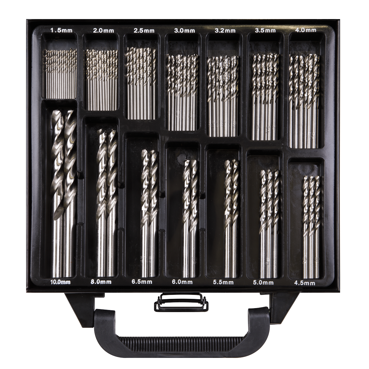 Sealey DBS99FG HSS Fully Ground Drill Bit Set 99pc