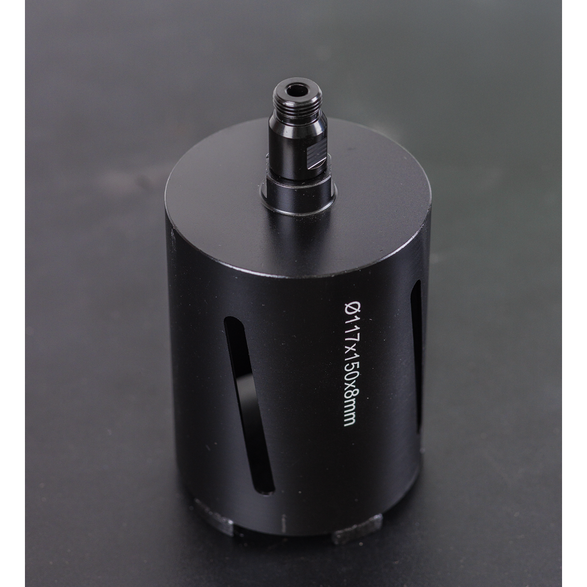 Sealey DCD01 Diamond Core Drill Adaptor with Through Hole 1/2"BSP Male to 1/2"BSP Male