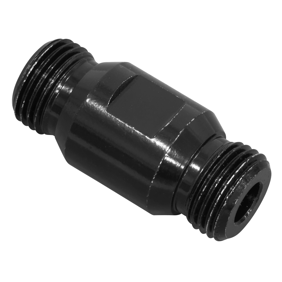 Sealey DCD01 Diamond Core Drill Adaptor with Through Hole 1/2"BSP Male to 1/2"BSP Male