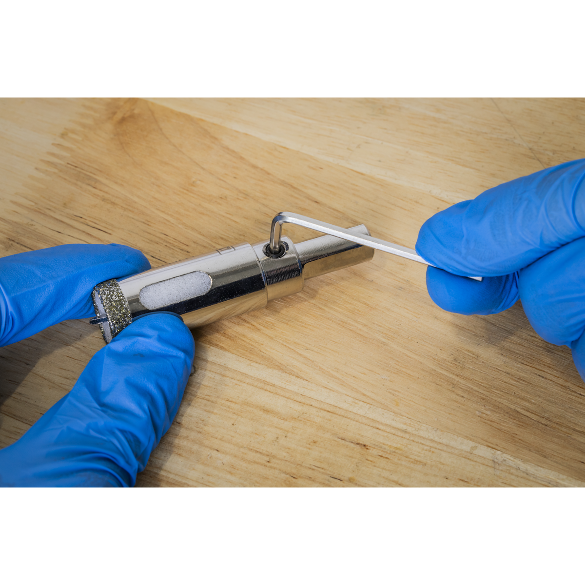 Sealey DHS18 Electroplated Diamond Hole Saw 18mm