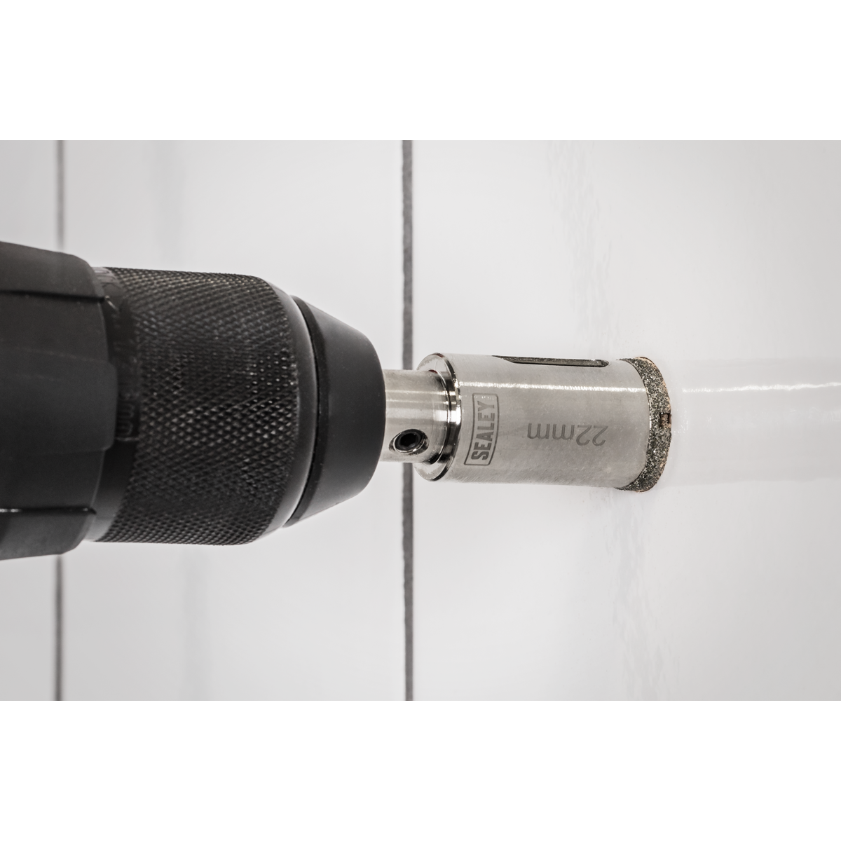 Sealey DHS22 Electroplated Diamond Hole Saw 22mm