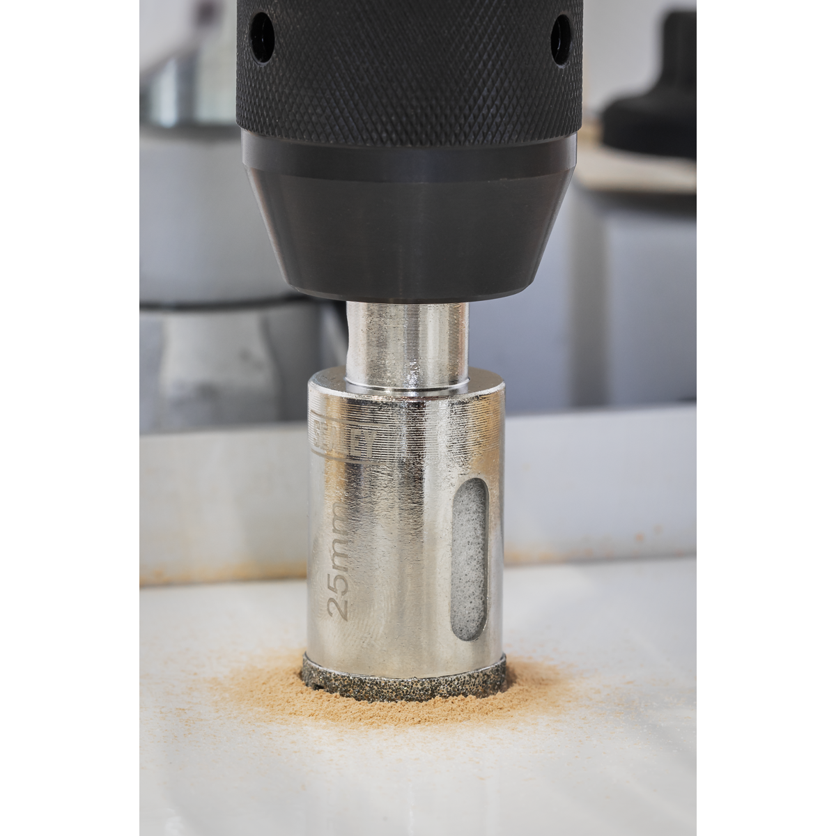 Sealey DHS25 Electroplated Diamond Hole Saw 25mm
