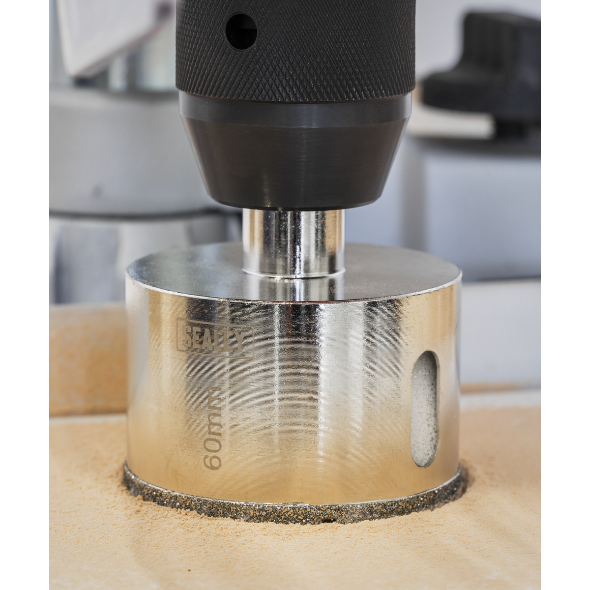 Sealey DHS60 Electroplated Diamond Hole Saw 60mm