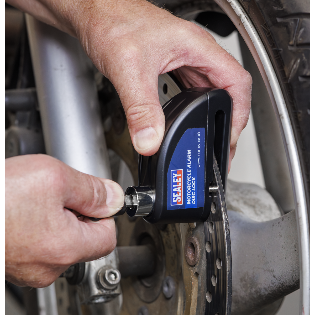 Sealey DL505 Motorcycle Alarm Disc Lock