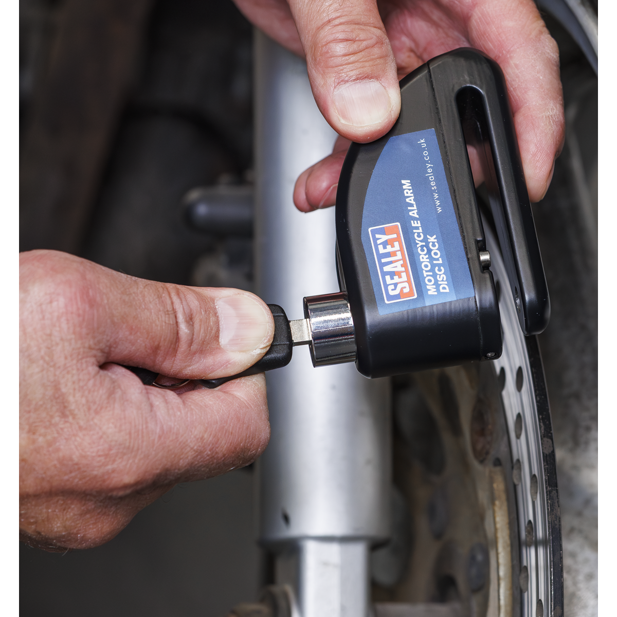 Sealey DL505 Motorcycle Alarm Disc Lock