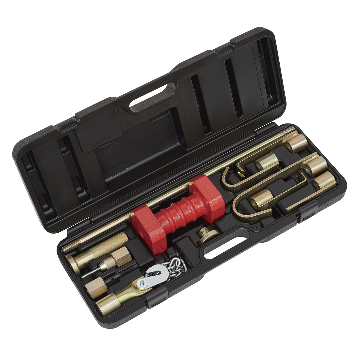 Sealey DP90 4.4kg Heavy-Duty Slide Hammer Set 10pc
