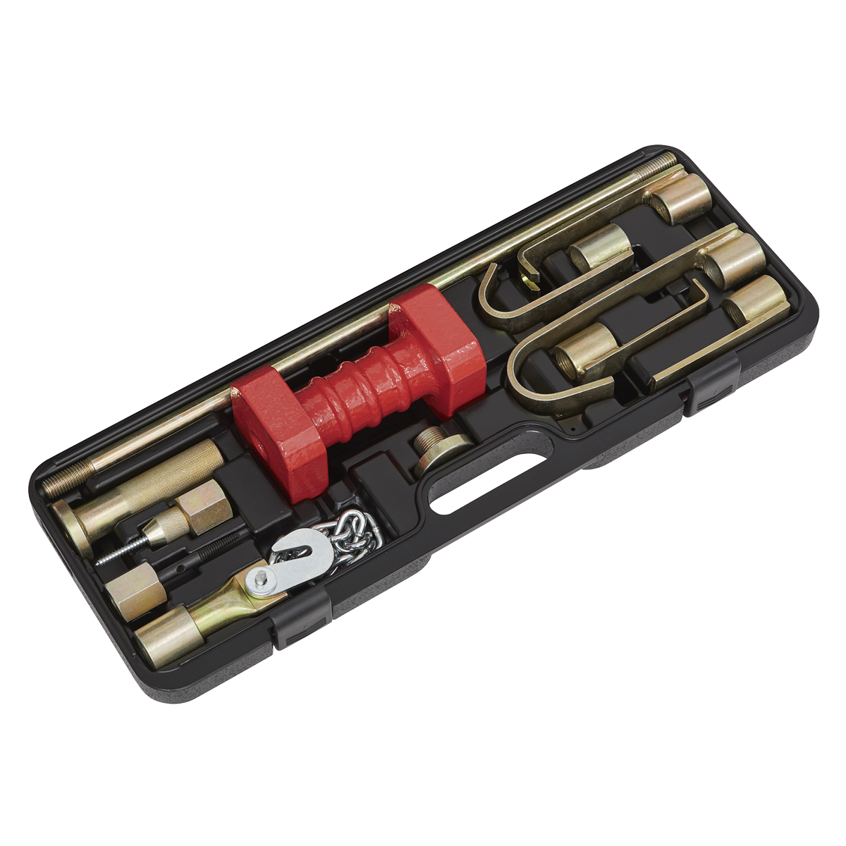 Sealey DP90 4.4kg Heavy-Duty Slide Hammer Set 10pc