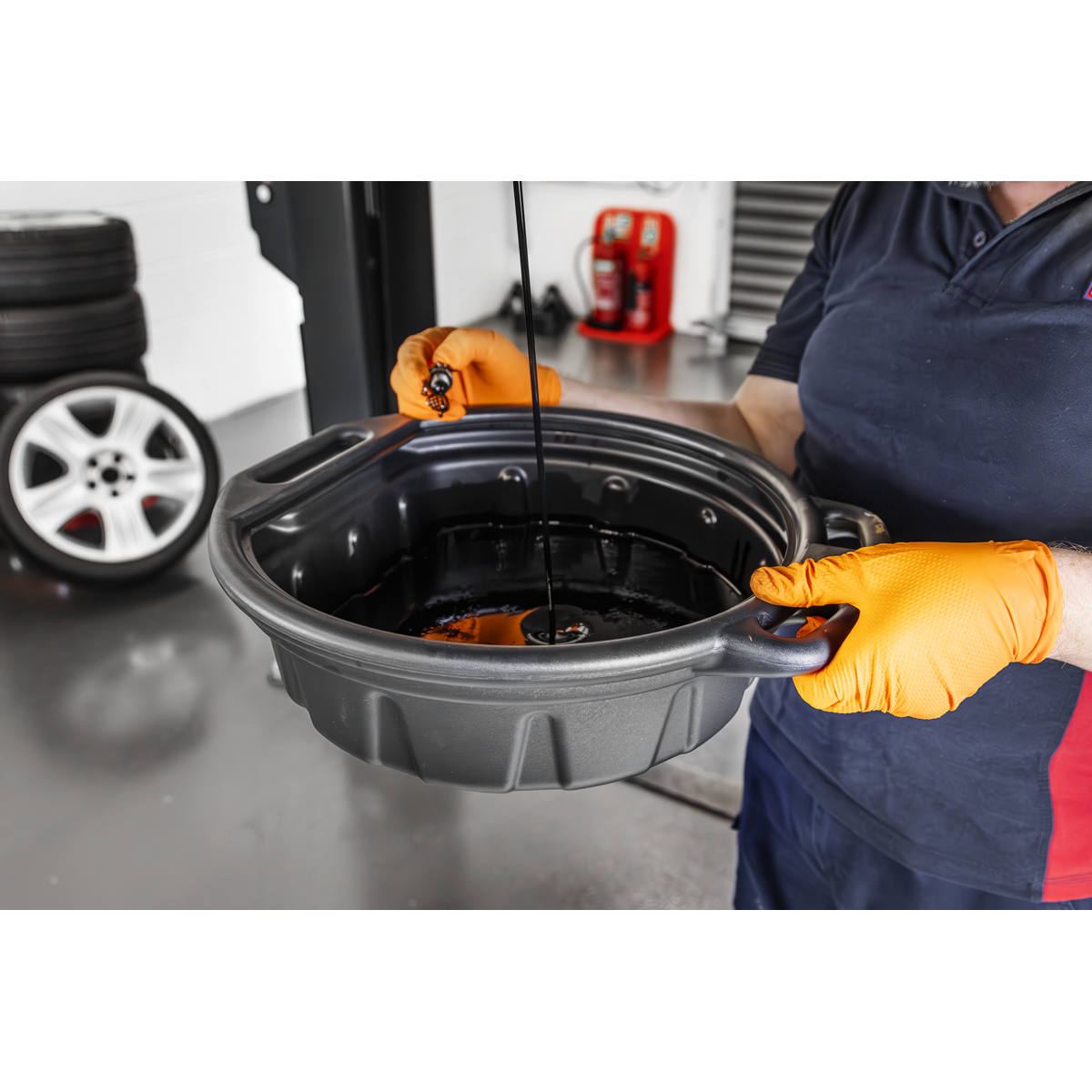 Sealey DRP02 Oil Drain Pan 7.6L